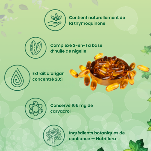 Nutriflora® - Complément interne pour la mauvaise haleine et le confort digestif
