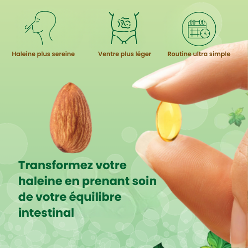 Nutriflora® - Complément interne pour la mauvaise haleine et le confort digestif
